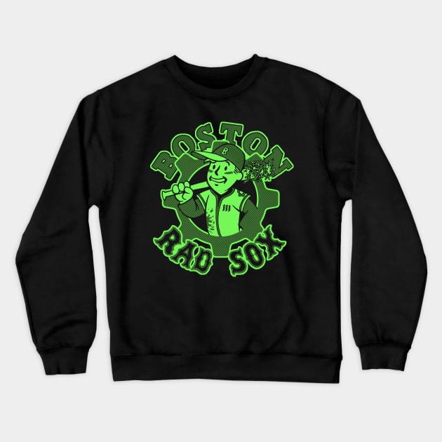 Rad Sox 2.0 Crewneck Sweatshirt by tomkurzanski